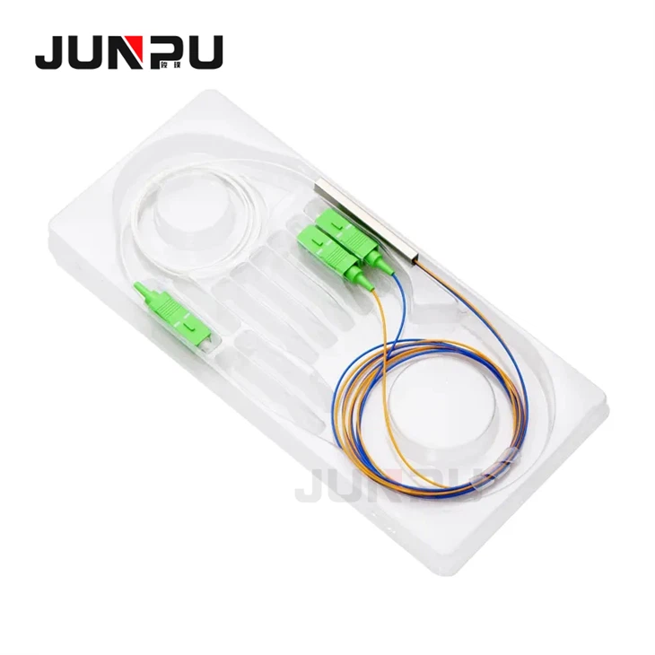 Optical Splitter 1x2 With Connectors SCAPC